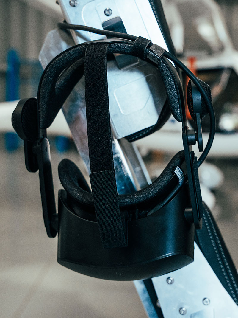 casco de realidad virtual