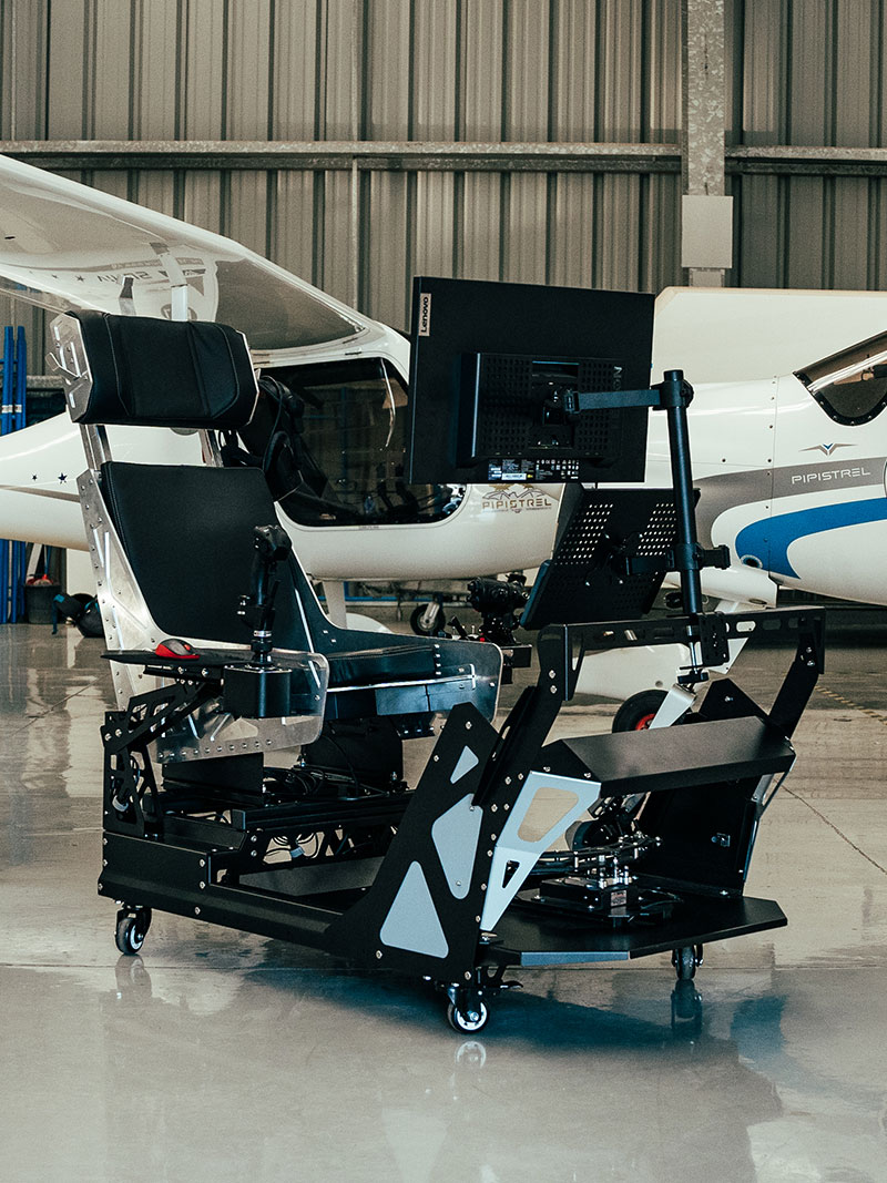 estacion de entrenamiento con realidad virtual